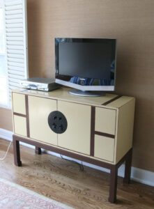 Asian-Inspired TV Stand